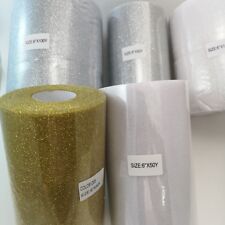 Tutu Glitter Tulle Roll 6" x