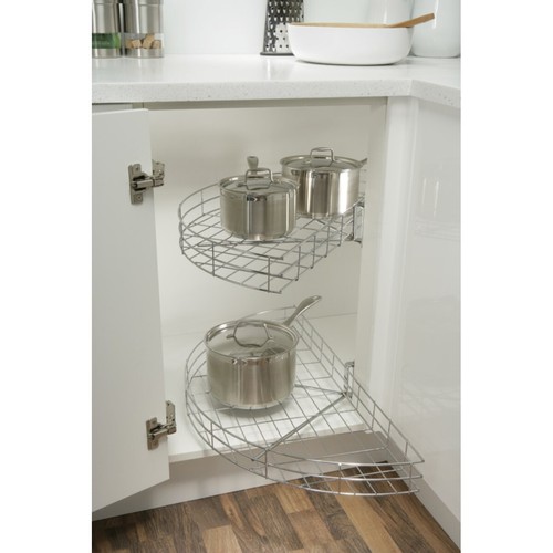 Half circle kitchen carousel - half,