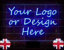 Personalized LED Neon Sign - Custom Night Light with Remote