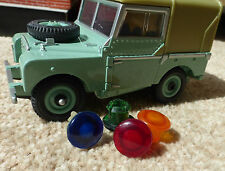 Land Rover Series 2 2a Dash Panel Warning Light Lens Set 262922 262924 262923