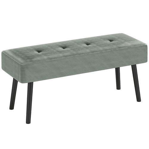 Homcom end bed bench - of,