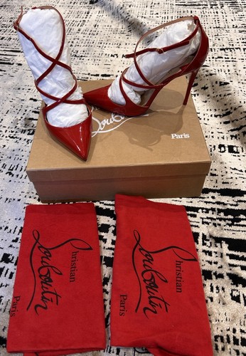 Christian louboutin red patent - red,