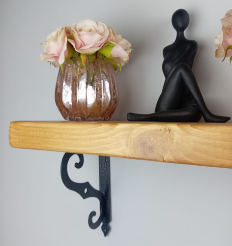 Chunky floating shelf - shelf, rustic