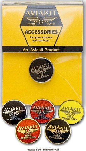 1950 aviakit logo badge - logo,