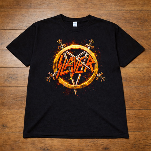 Slayer band shirt heavy - slayer,