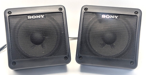 Sony speakers pair black - speakers,