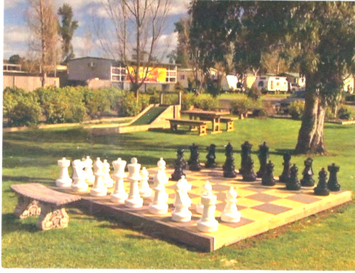 Giant chess board - chess,