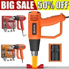 4000W Hot Air Gun Heat Gun Shrink Wrap DIY Embossing Drying Paint Crafts Varnish