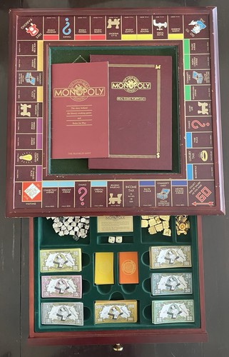 1991 franklin mint monopoly - 1991,
