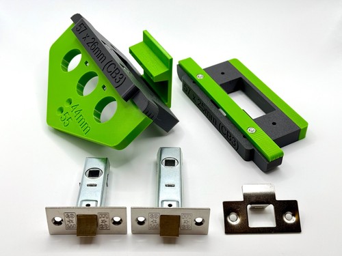 Tubular latch jig router - latch,