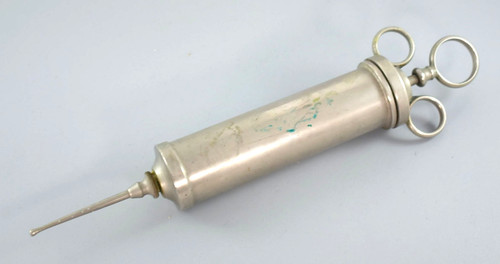 Antique ear syringe medical - syringe,