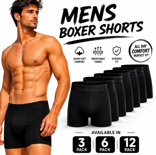 Pack and black mens - 6,