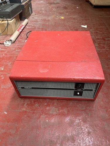 Vintage red fidelity - vintage, record