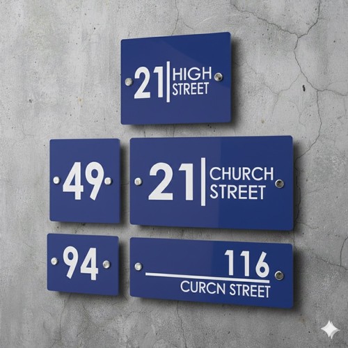 Personalised house sign - personalised,