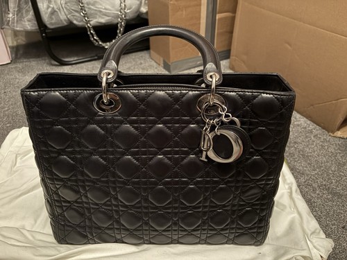Lady dior large 100 - dior, 100%