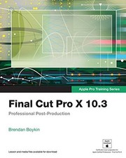 Final Cut Pro X 10.3 - Apple