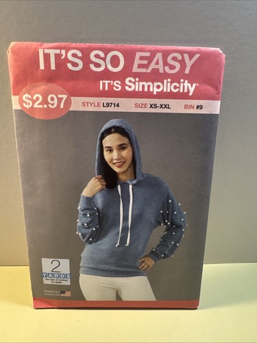 Simplicity pattern l9714 top - pattern,