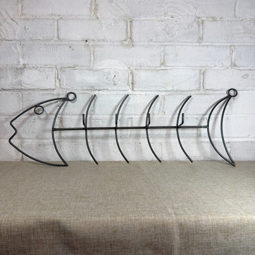 Vintage metal fish coat - vintage,