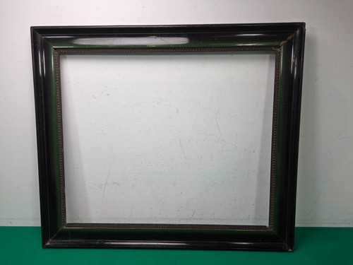 Large vintage black - &, green