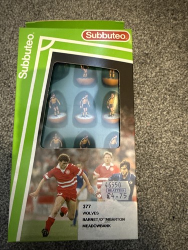 Subbuteo 377 wolves dundee - subbuteo, lw