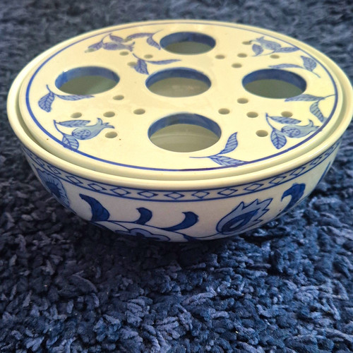 Vintage chinese blue white - &,