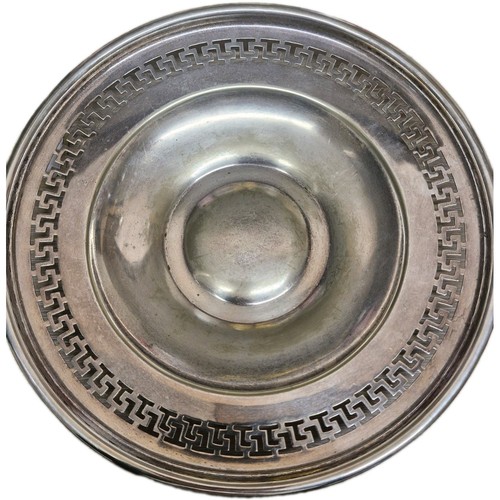 Antique bowl cake stand