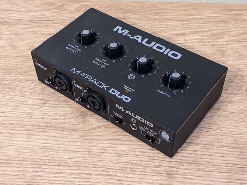 Audio track duo usb - m-track,