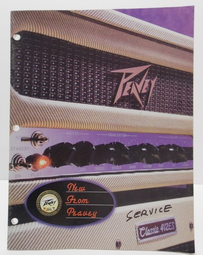 Peavey dealer catalog vtg - peavey,