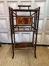 BAMBOO MAGAZINE RACK, RARE