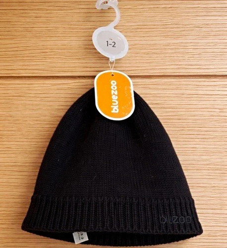 Bluezoo debenhams black beanie - bluezoo,