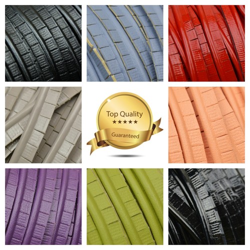 Embossed leatherette piping - leatherette,