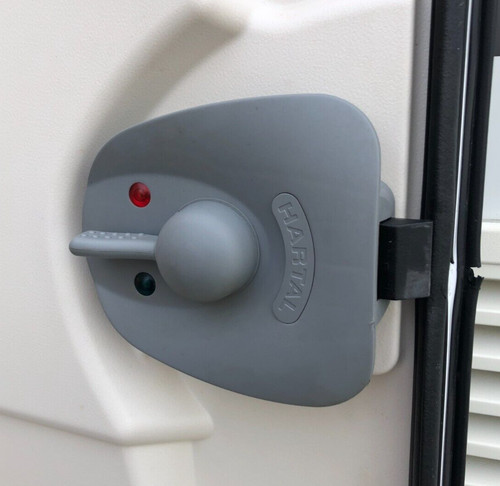 Hartal door lock grey - lock, inner