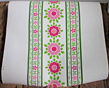 Vintage Wallpaper Roll Pink