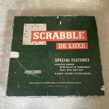  Scrabble De Luxe Vintage