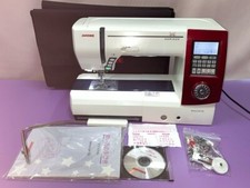 Janome Memory Craft 7700 Horizon Sewing Machine Working Good Condition Japan