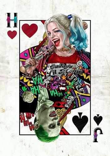 Joker harley quinn - &,