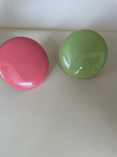 Pair Large Ceramic Cupboard