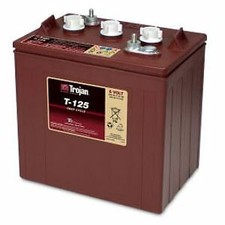 6V Trojan T125 240AH Semi Traction Battery