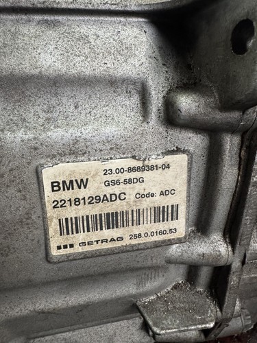 Bmw series f44 f40 gearbox - bmw,