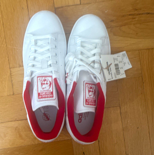 Adidas stan smith white red - adidas,
