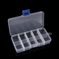 Clear Compartments Plastic
