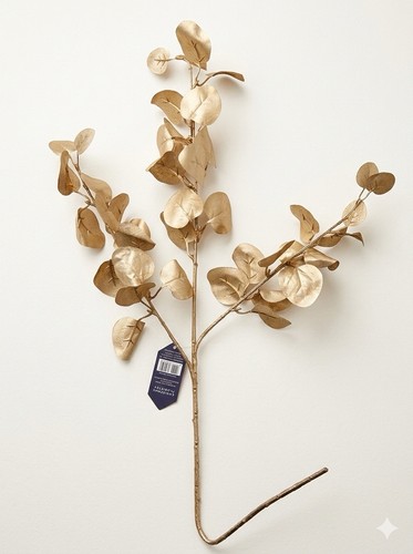 Gold eucalyptus stem - gold,