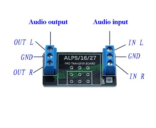Potentiometer transfer adapter - potentiometer,