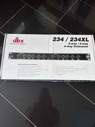 Dbx 234xl way analogue - 2/3/4-way,
