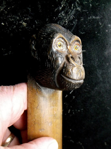 Rare antique 19th carved - 19th,