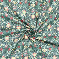 William Morris Fabric - Vintage Persian Cotton Percale Dressmaking Fabric