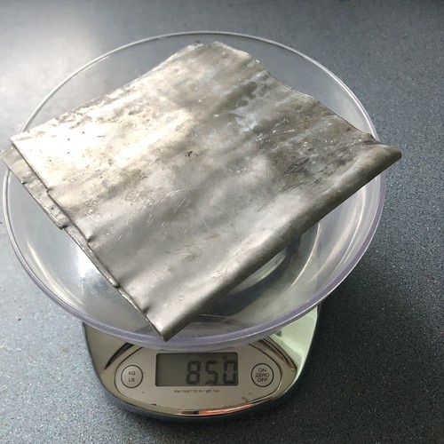 850 grams clean - 850, scrap
