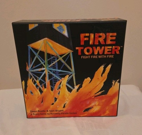 Fire tower board game - fire,