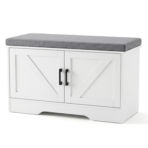 Storage bench white - ,