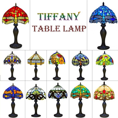 Tiffany style table lamp - 10",